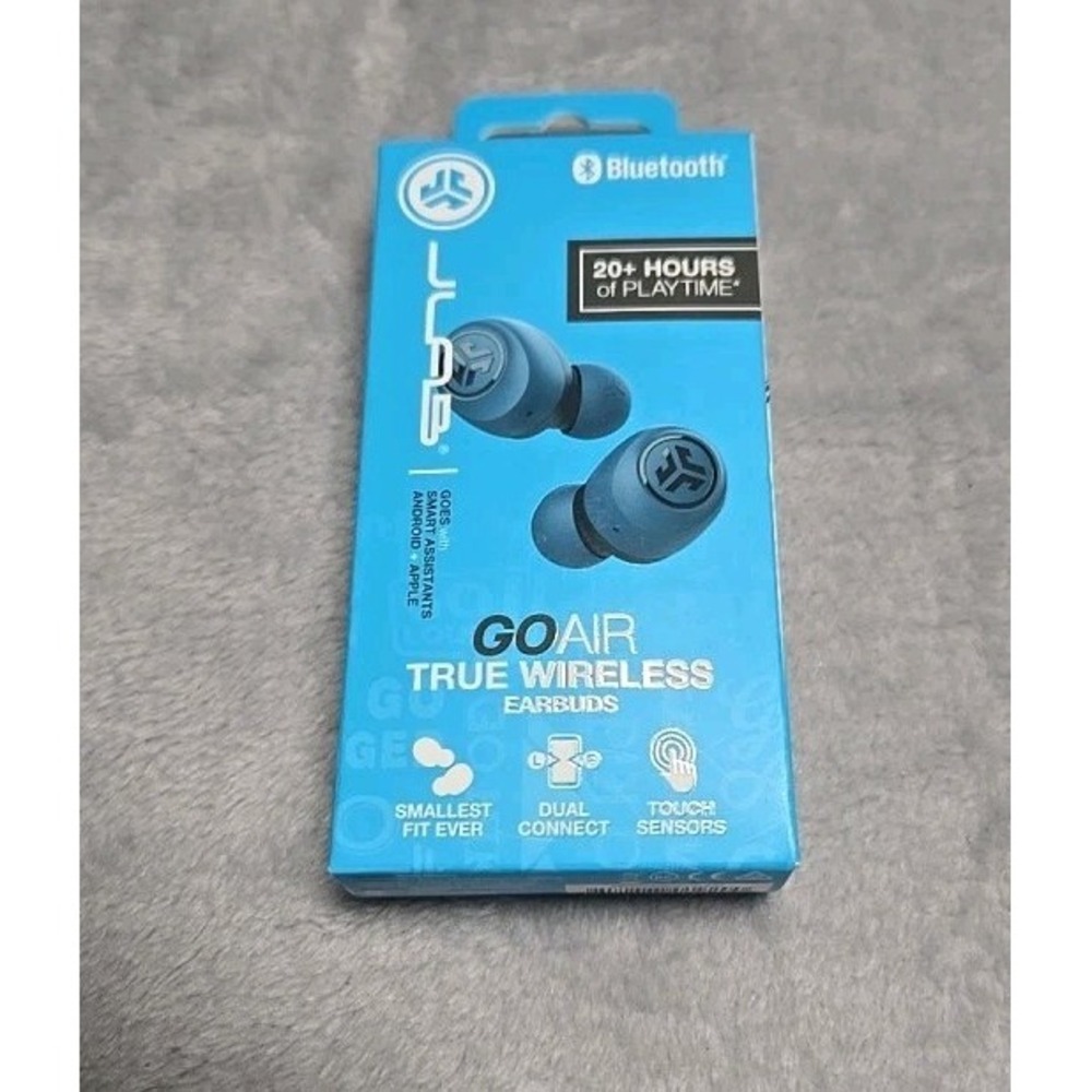 JLab GO Air True Wireless In-Ear Bluetooth Headphones, Earbuds  Navy Blue New